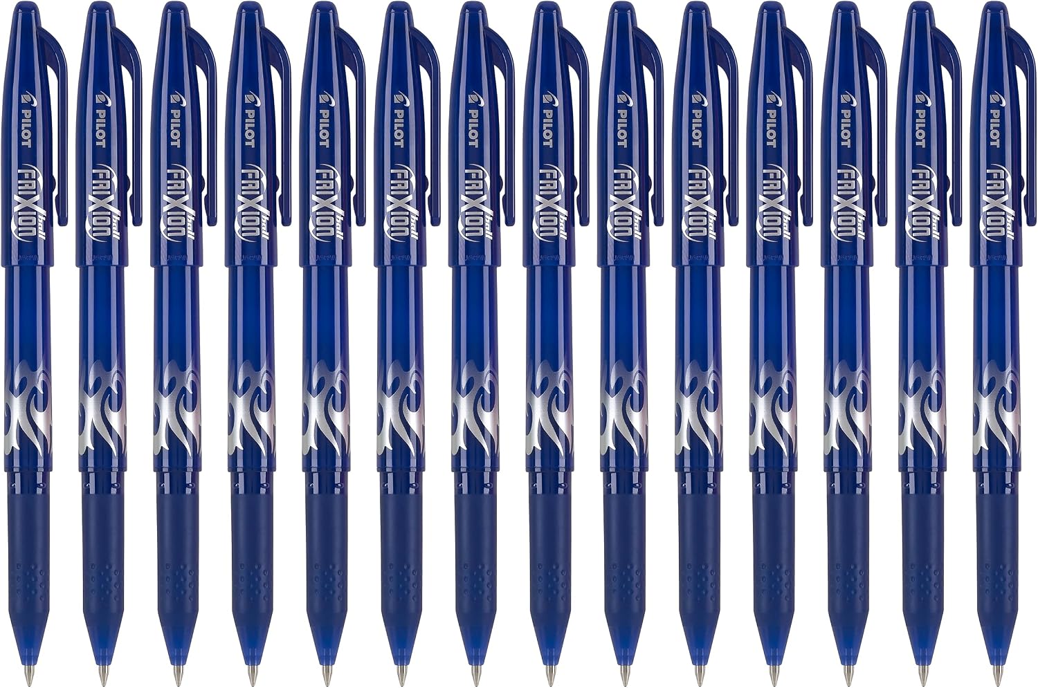 PILOT FriXion Ball Erasable & Refillable Gel Ink Stick Pens, Fine Point, Blue Ink, 14-Pack Blue 14