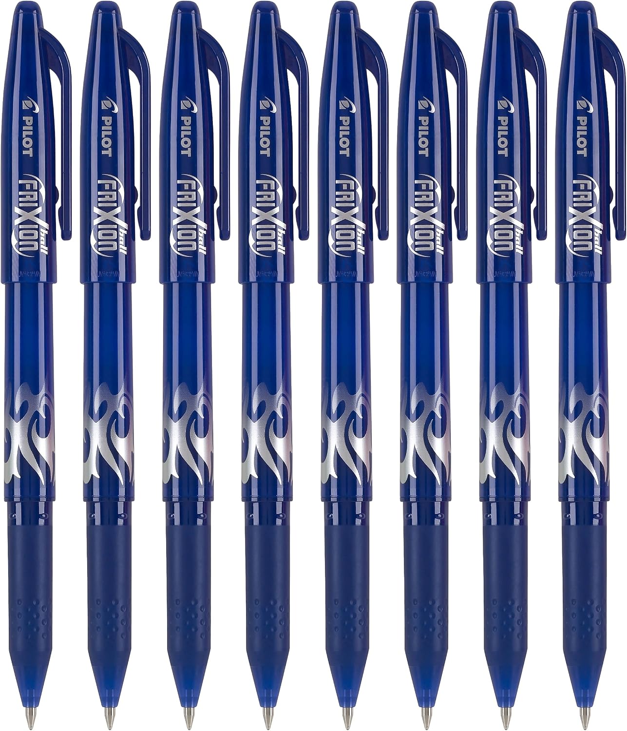 PILOT FriXion Ball Erasable & Refillable Gel Ink, Blue Ink, 8-Pack Blue 8